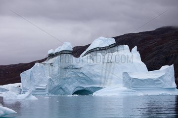 Iceberg in Rode Fjord Greenland