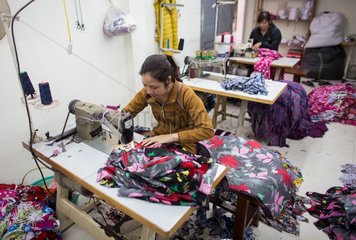Clothing factory in Vietnam