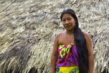Embera woman Chagres NP Panama