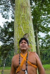 Embera man Chagres NP Panama