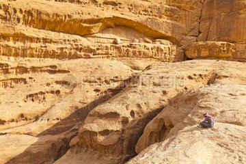 Wadi Rum desert region in Jordan