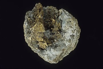 Chalcopyrite from Pennsylvania in United-States