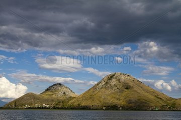 Hills above Vranjina Lake Skadar NP Montenegro