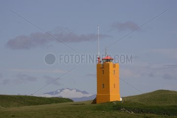 Telecommunication tower in Iceland