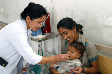 polio vaccin in Nepal