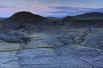 Lava field Leirhnjukur Iceland