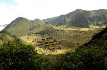 Geobotanical reserve of Pululahua Ecuador