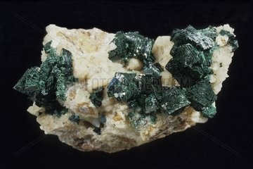 Malachite native of Onganga Namibia