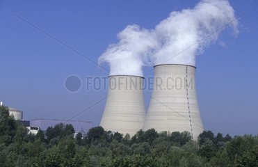 Nuclear thermal power station Belleville Loire France