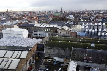 Dublin gesehen von der Brauerei Guiness Irland