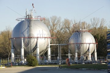 Gas storage Provence France