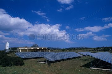 Solar panels Sardinia Italy