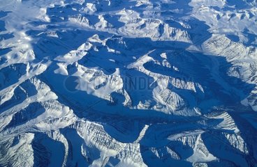 Groenland vue aérienne