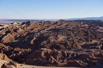 Valle de la Luna Cordillera de la Sal Atacama Desert Chile