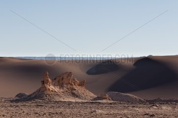 Moon Valley Cordillera de la Sal Atacama Desert Chile