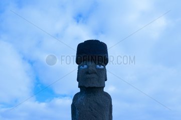 Moai Ahu Ko Te Riku Rapa Nui NP Easter Island
