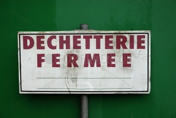 Dekhettery Panel geschlossene Land von Montbeliard