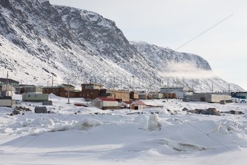 Inuit village of Pangnirtung Canada