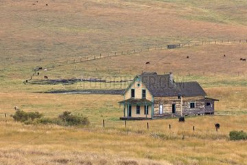 Abandoned farm in British Columbia Canada