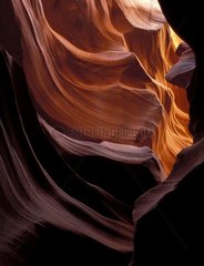 Sandy waves of Antelope Canyon Arizona United States