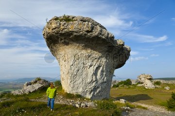 Rocks of Las Tuerces in Spain
