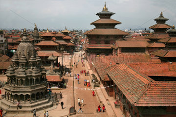 old city of Kathmandu  nepal