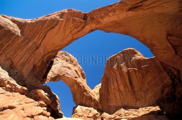 Doppelbogen in Arches Nationalpark Utah USA