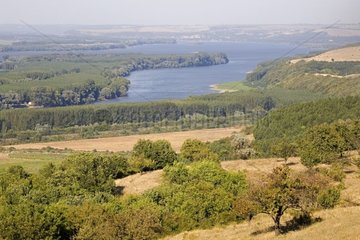The Danube in the country of Ruse in Bulgaria