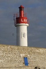Leuchtturm von Langoz Finistère Frankreich