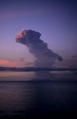 Eruption volcanique sur l'île de Montserrat