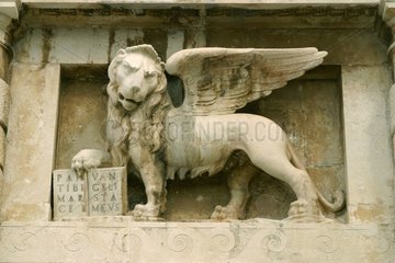 Statue des geflügelten Löwen von St. Marc Croatie