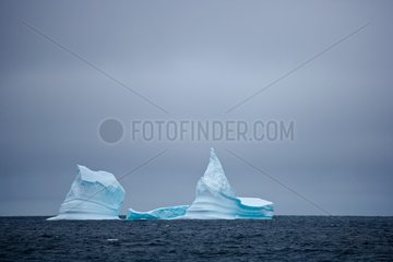 Iceberg drifting into Baffin Bay
