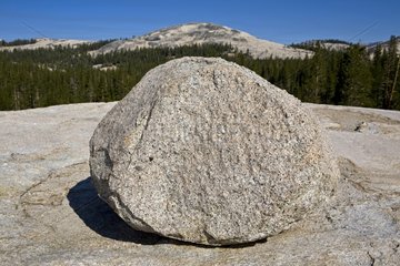 Rock on rock Yosemite National Park California USA