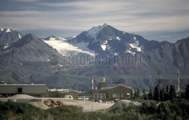 Station de pompage de pétrole en Alaska