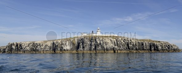 Lighthouse on Inner island - England Farne Islands