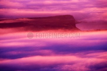 Morning fogs on the Island of Sky Scotland