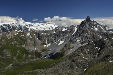 Aiguille du Fruit and Glacier Rosoire - Alpes France