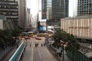 downtown Hongkong
