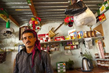 Man in Coffee Talika Rift Valley Jordan