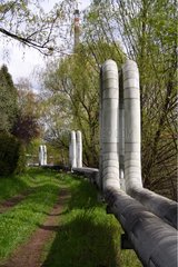 Pipes of factory Liberec Czech Republic