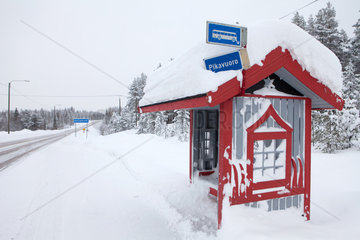 busstation in Finland