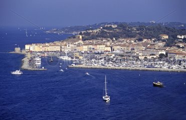 Luftaufsicht von Saint-Tropez