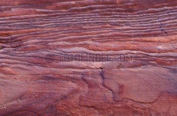 Multicoloured sandstones of Petra Jordan