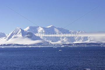 Gerlache Strait in the Antarctic Peninsula