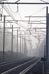 SNCF Besançon-Dijon-Linie des Hochgeschwindigkeitsnetzes Frankreich