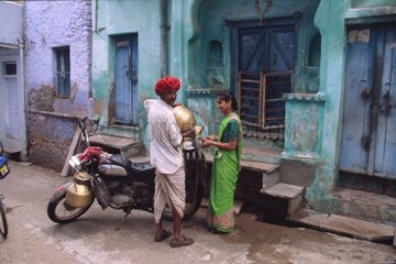 Livreur d'eau Rajasthan