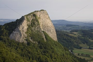 Der Rock Sanadoire RNP der Vulkane von Auvergne