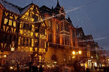 Christmas lights Saverne Bas-Rhin