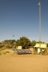 Solar panel in the town of Sangha in Country Dogon Mali