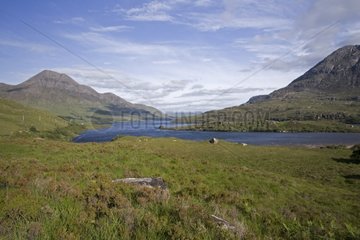 Loch Lurgainn North West Highlands Schottland